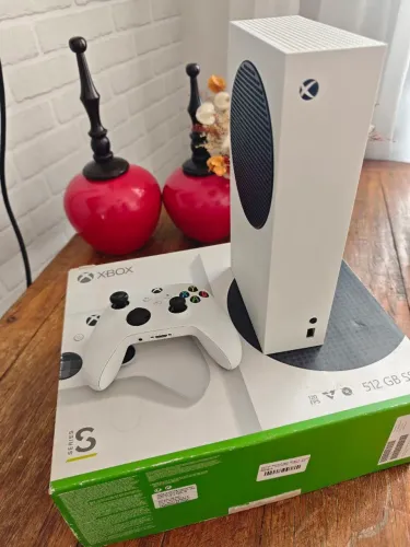 Xbox series s na caixa zero