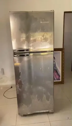 Geladeira Continental Inox