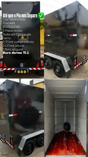 Carretinha Baú Trucada 2025/2026