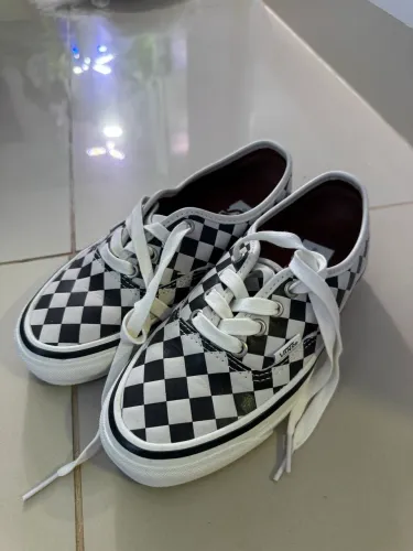 Vans TÊNIS AUTHENTIC DIAMOND CHECK BLACK WHITE