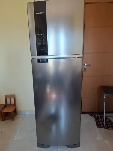 Geladeira Brastemp 400L INOX