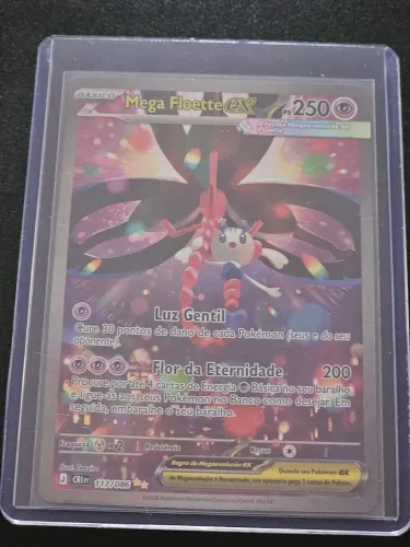 Carta Pokemon Mega Floette Ex (117/086) (NM) Carta Original TCG