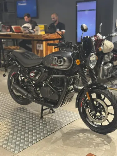 ROYAL ENFIELD HUNTER DAPPER CINZA