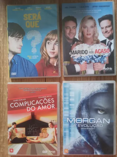 DVDs originais R$ 7,00 cada