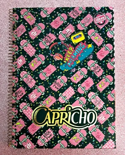 Caderno universitário Capricho 1 matéria - Tilibra