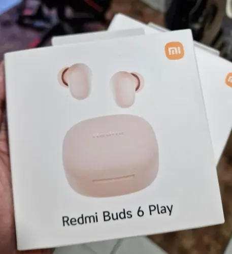 Fones de ouvido sem fio Xiaomi Redmi Buds 6 Play Bluetooth Pink