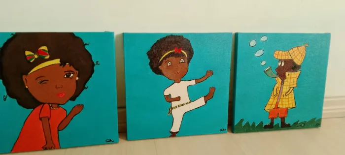 Kit quadros decoração infantil