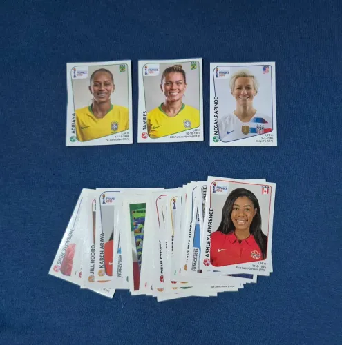 46 Figurinhas copa feminina 2019