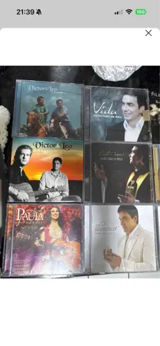 CDs originais (9 unidades)