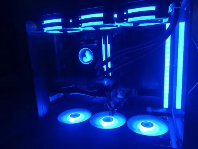 Setup Gamer/Performance Completo ? QHD 27? Curvo + Ryzen 5 + RX 580