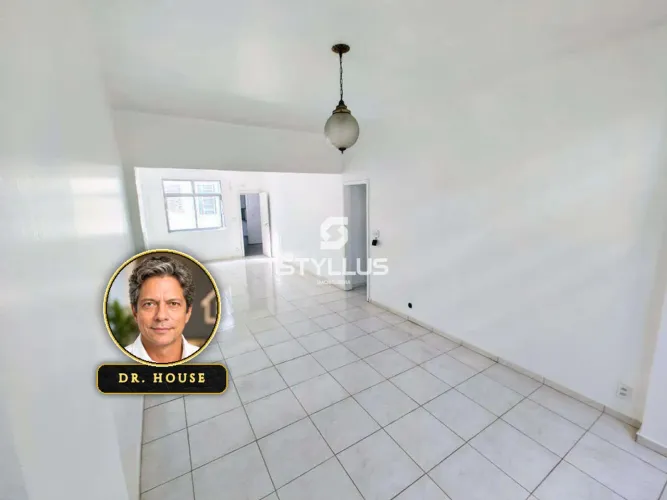 Apartamento Enorme e de Frente com 5 Quartos na Tijuca! M63V