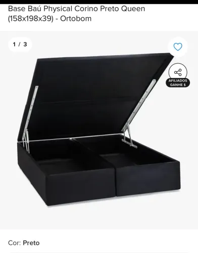 Cama Box Baú Queen Size