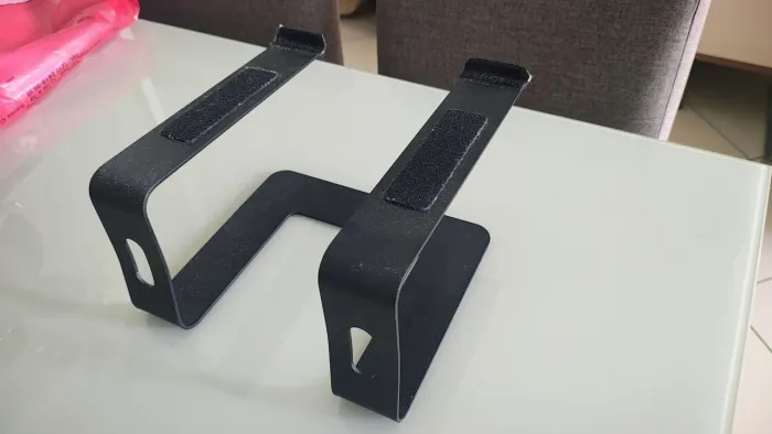 Suporte de alumínio fixo para NOTEBOOK até 17"- Qualidade e moderno!