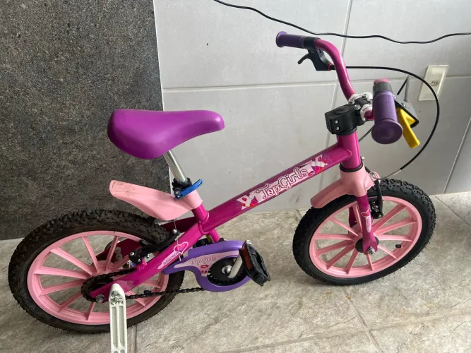 Bicicleta infantil menina aro 14