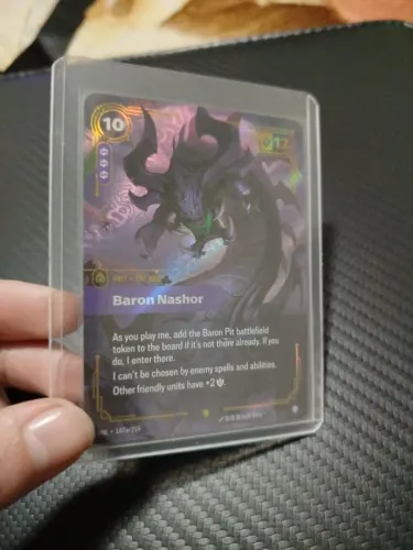 Carta art alternativa Baron riftbound
