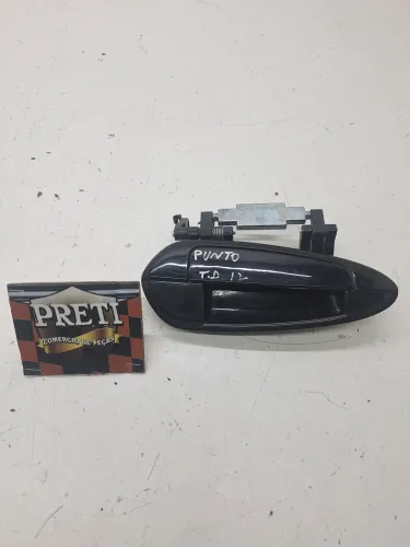Maçaneta Externa Traseira Direita Fiat Punto 2011 Preto Traseira