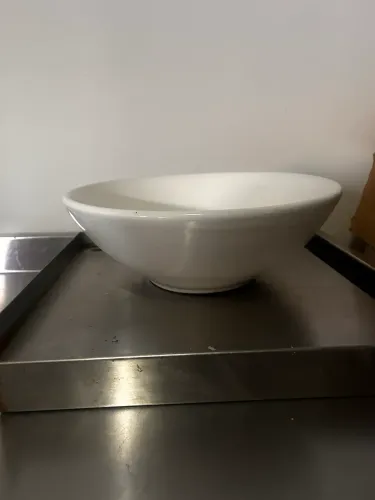 Cuba pia de apoio de sobrepor com apoio em inox