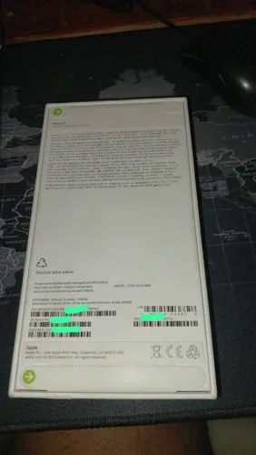 iPhone 15 256Gb Preto lacrado na caixa com nota fiscal