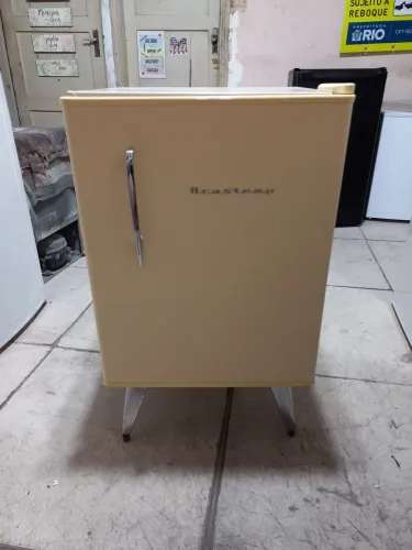 Frigobar Brastemp Retrô Bege ÓTIMO ESTADO garantia perfeito funcionamento