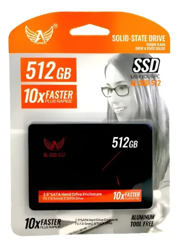 Ssd 512Gb 2.5 Polegadas Sata Al-ssd- Altomex ardware de Computador e Notebook