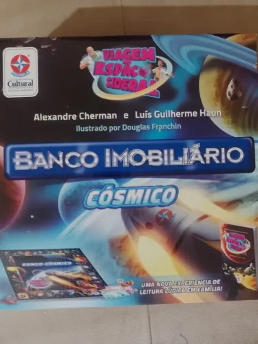 Banco Imobiliário Cósmico - Viagem ao Espaço Sideral
