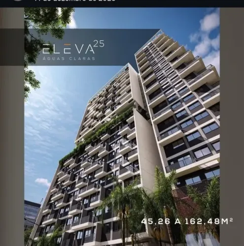 VENDO ÁGIO NO ELEVA 25 Águas Claras 2 qtos 
