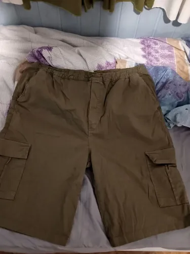 Bermuda verde plus size Tam 54