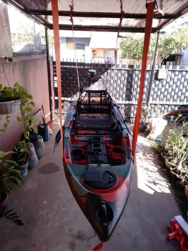 Caiaque caimam135 duo com motor 3.6 e remos
