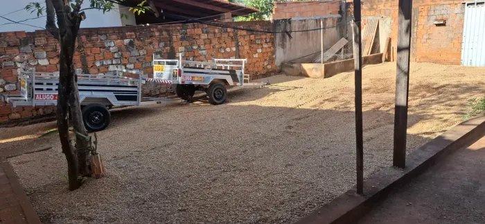 Carretinha para locação 