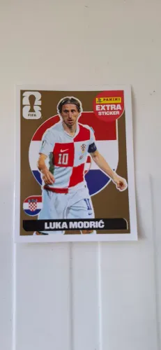 Figurinha extra Copa 2026 - Luka Modric Golden