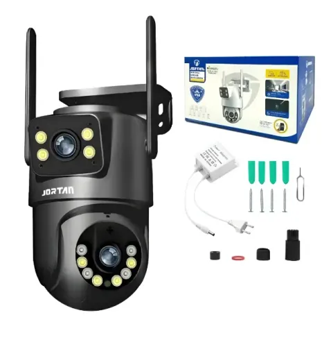 Câmera De Segurança Lente Dupla Ip Wifi 360 App Yoosee Ip66