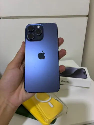 iPhone 15 Pro Max 256 GB - Titânio Azul | Excelente estado