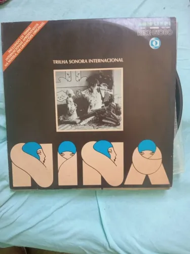 (LP) da trilha sonora internacional da novela "Nina"