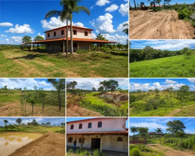 OPORTUNIDADE ÚNICA - PROPRIEDADE RURAL COM GRANDE ESTRUTURA PARA HOTEL FAZENDA-9 HECTARES