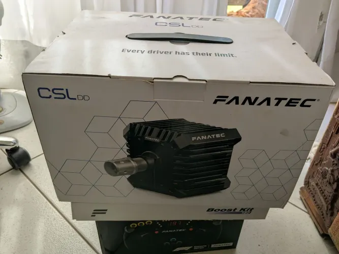 Fanatec CSL DD+ Boost kit 8nm + QR2