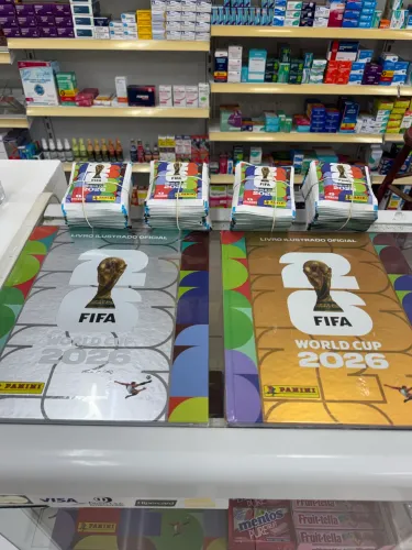 Álbum e figurinhas da Copa