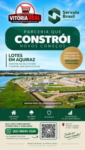 LOTES SEM ENTRADA EMPREENDIMENTO VALORIZADO MAIS DE 50% VENDIDO DANIEL DIAS *