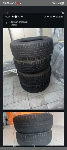 Pneus s10 blezzer etc 280 reais os 4