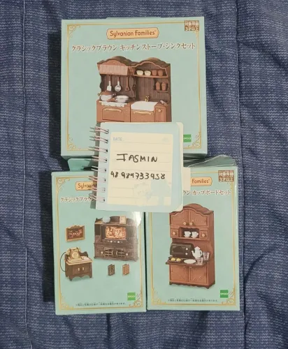 Set Móveis Sylvanian Families LER DESCRIÇÃO