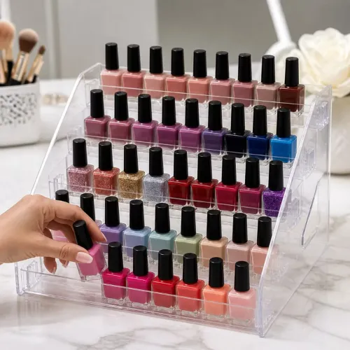 Organizador de esmaltes/maquiagem/perfume.