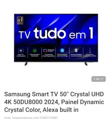 Ssmart Tv Samsung 50 polegadas