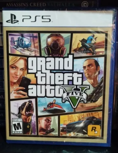 GTA V PLAYSTATION 5 LACRADO SEM USO