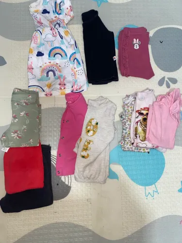 Lote roupa bebê menina