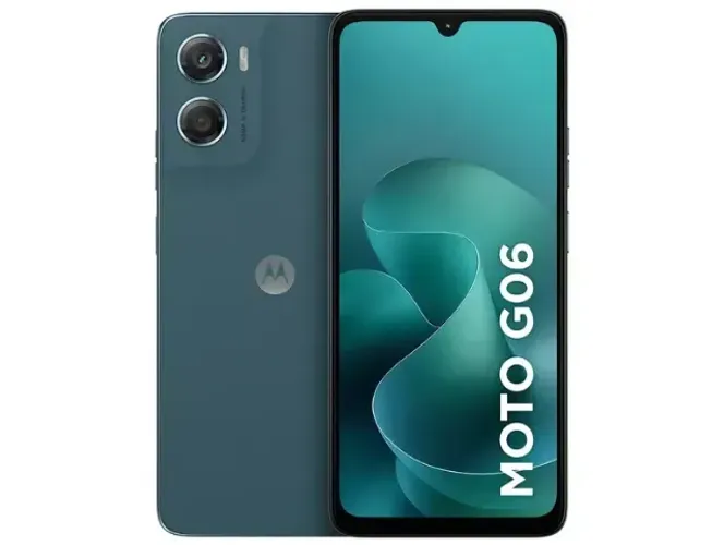 Smartphone Motorola Moto g06, 128GB, 4GB RAM e 8GB Ram Boost, Camera 50MP com AI, Bateria