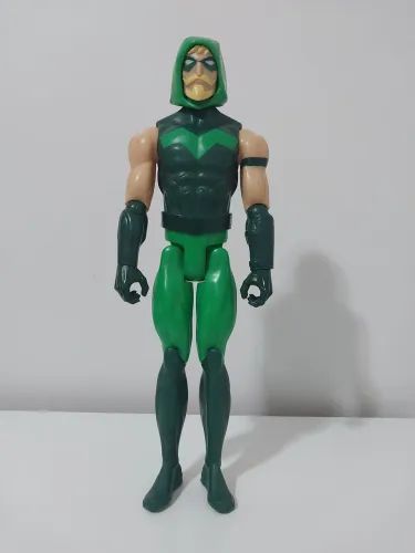 Boneco Arqueiro Verde  30cm 