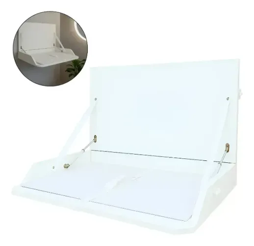 Fraldário De Parede Trocador Fraldas Mdf Compacto Versátil
