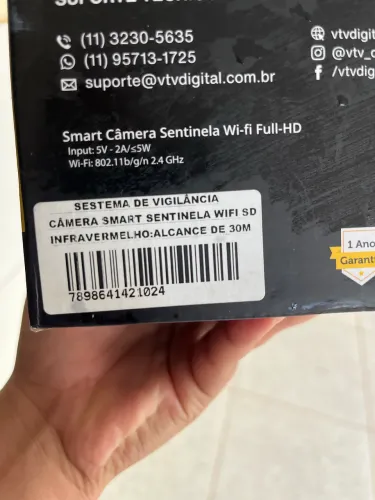 Câmera sentinela VTV Smart- negócio valor 