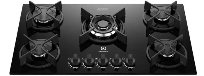 Fogão cook top Eletrolux 5 bocas