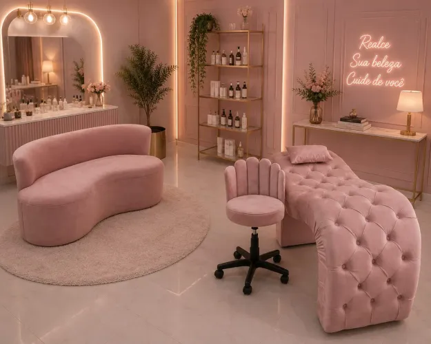 VENDO NOVO KIT ESTÉTICA+ SOFÁ LIXO CURVO