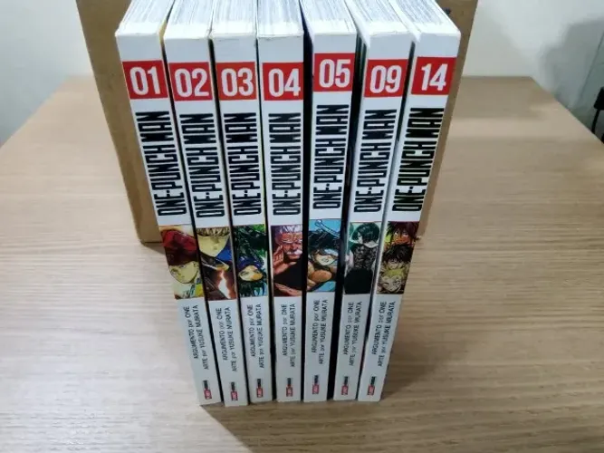 One Punch Man Vol. 1, 2, 3, 4, 5, 9 e 14